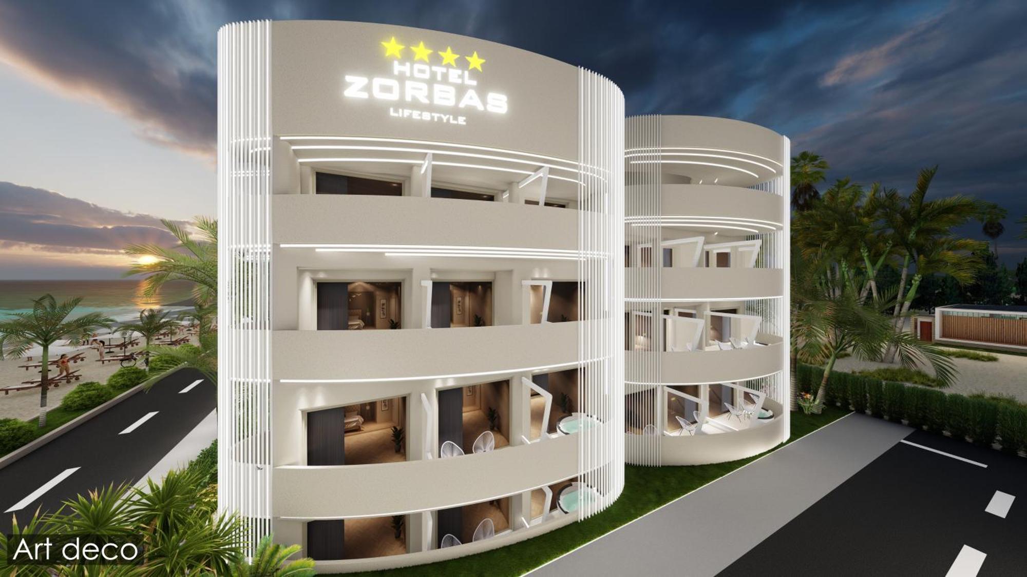 Zorbas Lifestyle Hotel Georgioupoli Exteriér fotografie