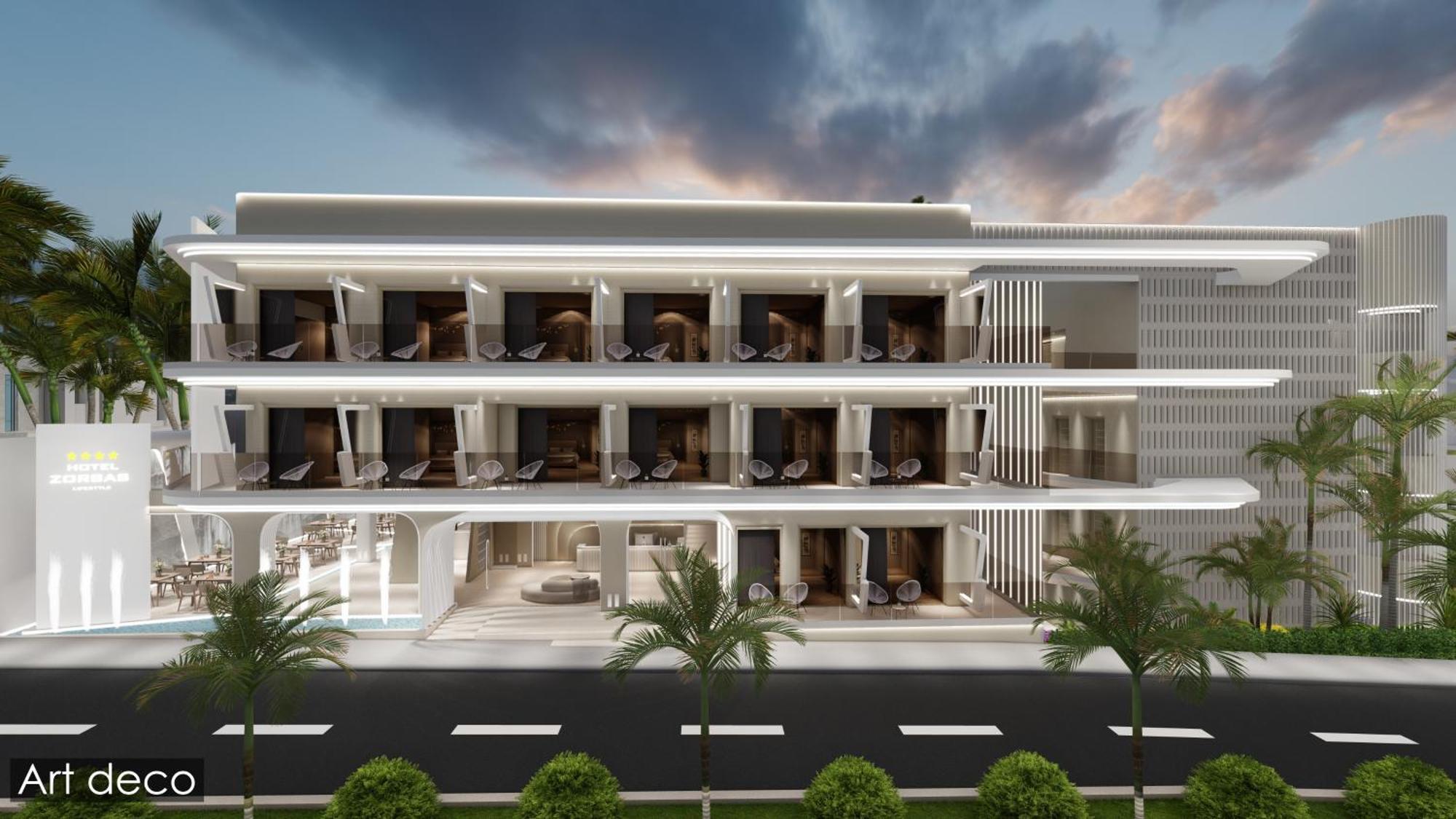 Zorbas Lifestyle Hotel Georgioupoli Exteriér fotografie