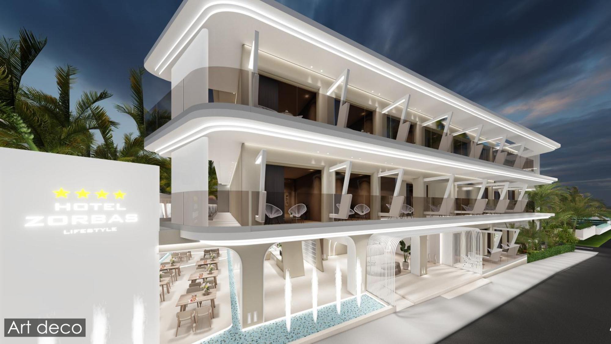 Zorbas Lifestyle Hotel Georgioupoli Exteriér fotografie